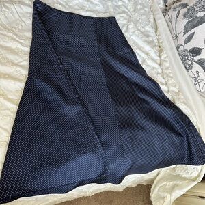 Loro Piana silk midi skirt